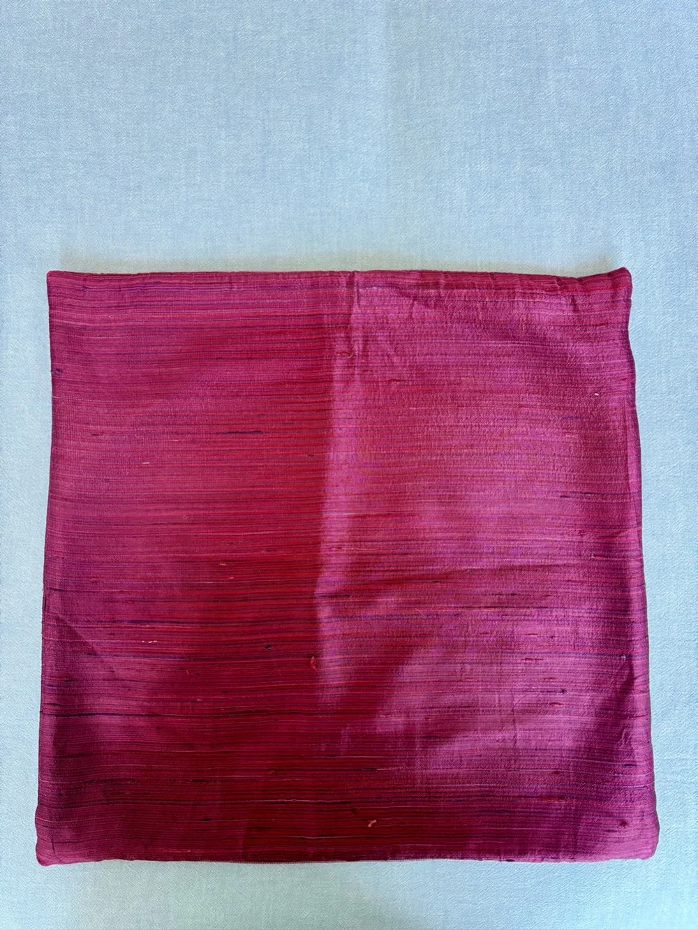 Crate & Barrel Set of 2 Accent Pillow Covers. 16x16. Purple or dark plum.